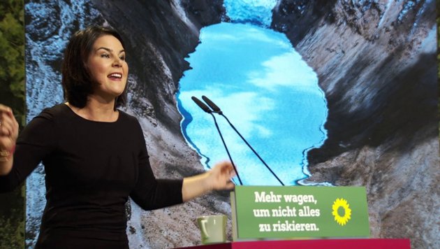 Annalena Baerbock auf dem 44. Bundesparteitag der Grünen in Bielefeld 2019 – Bewerbungsrede